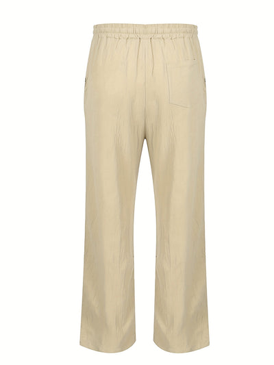 Sommerliche Leinenhosen für Herren
