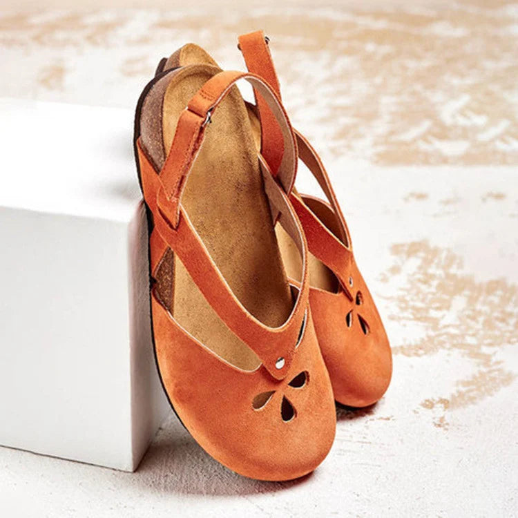 Damen Sandalen mit Cut-out-Design