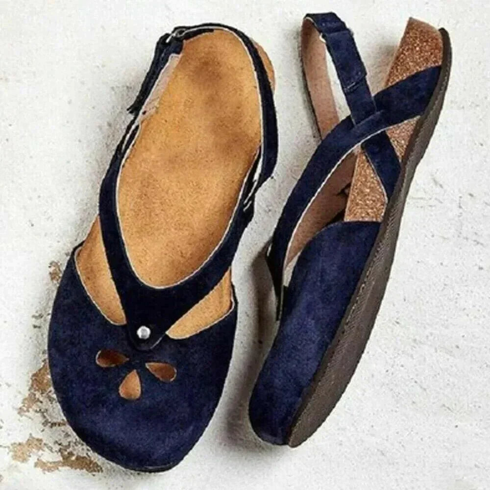 Damen Sandalen mit Cut-out-Design