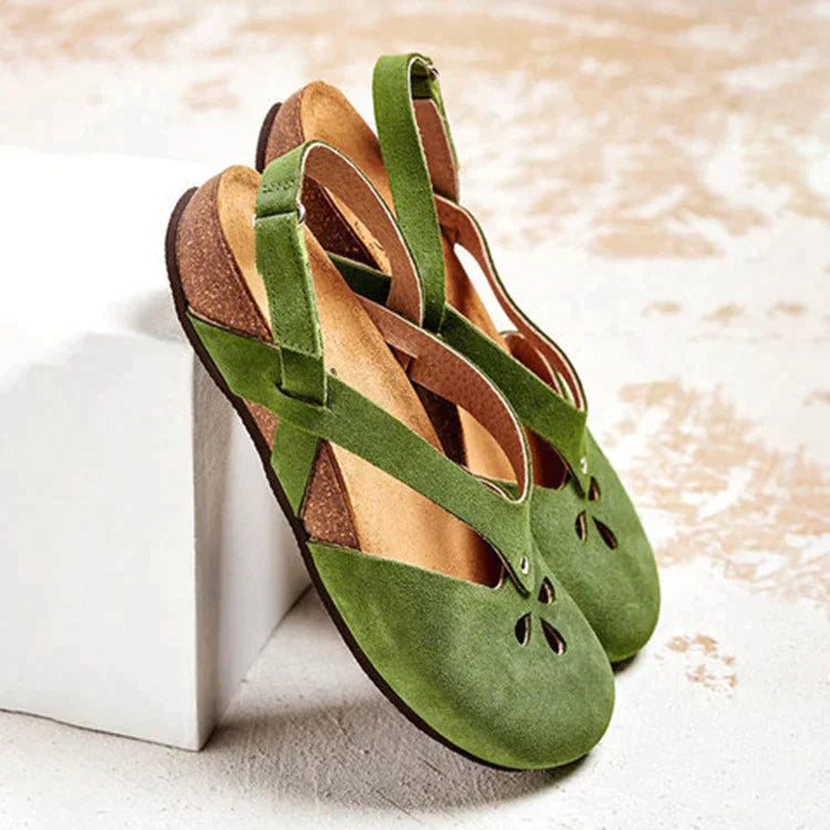 Damen Sandalen mit Cut-out-Design