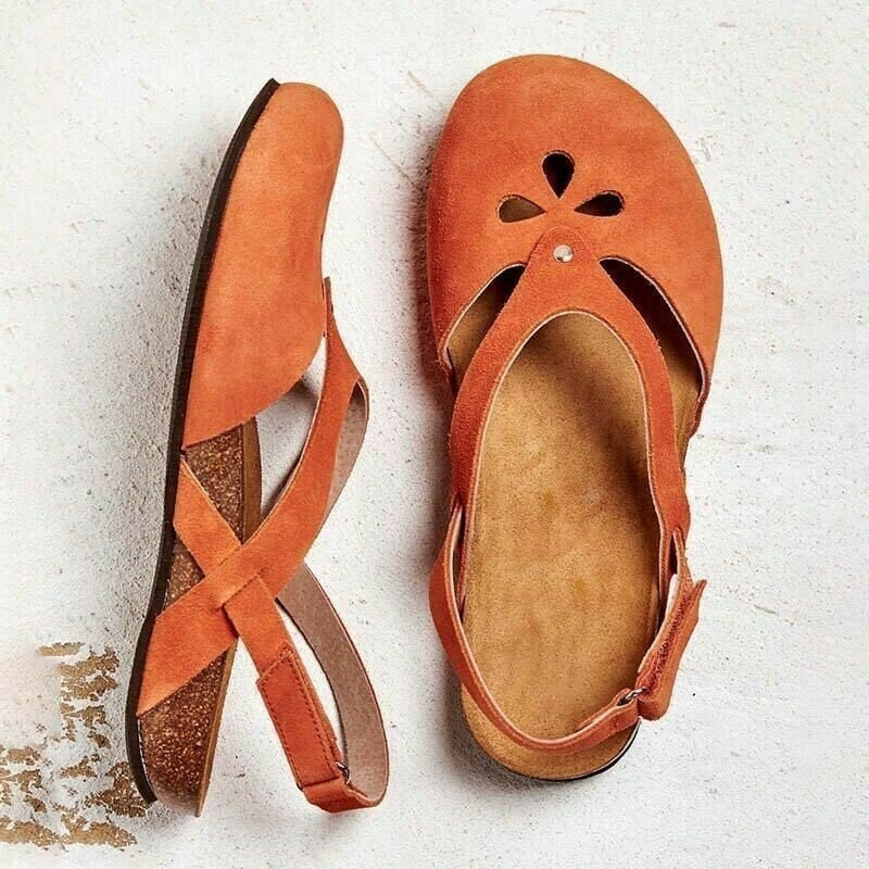 Damen Sandalen mit Cut-out-Design