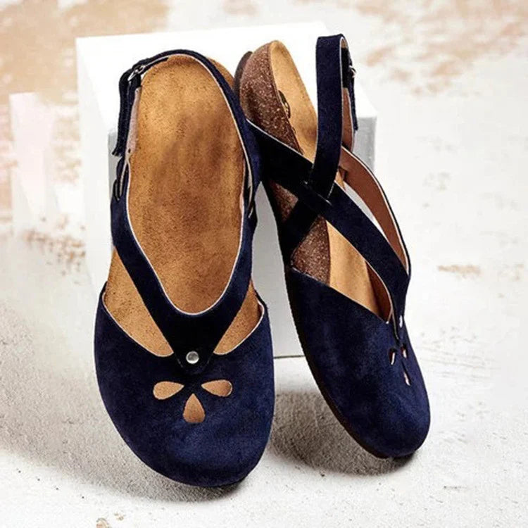Damen Sandalen mit Cut-out-Design