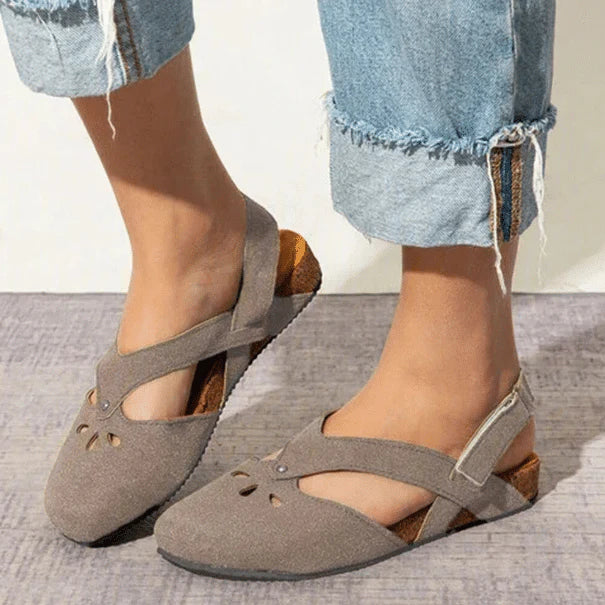 Damen Sandalen mit Cut-out-Design