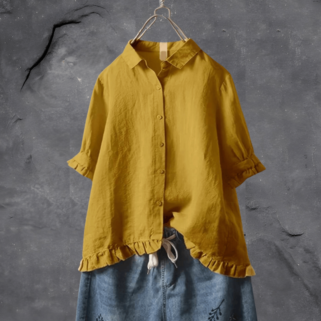 Bluse mit Knöpfen für Damen