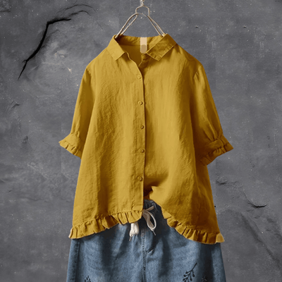 Bluse mit Knöpfen für Damen
