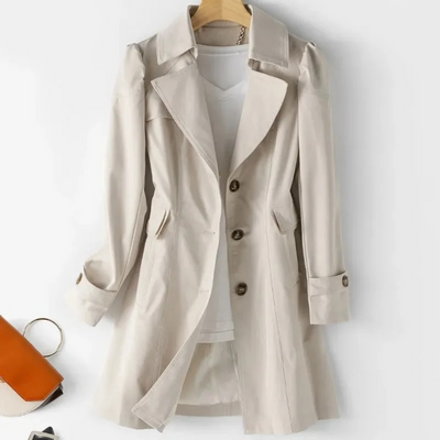 Trenchcoat mit Knöpfen für Damen