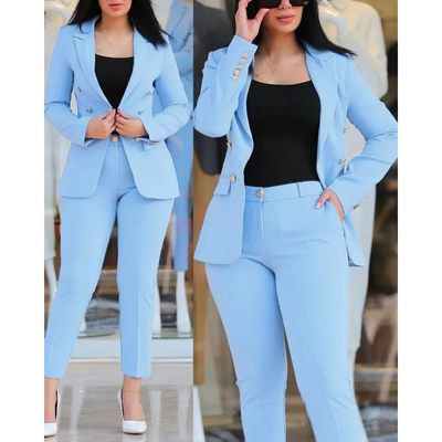 Blazer und Hosenset für Damen