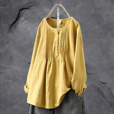 Langärmelige Bluse für Damen