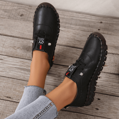 Damen Slip-on Schuhe mit Schnürung