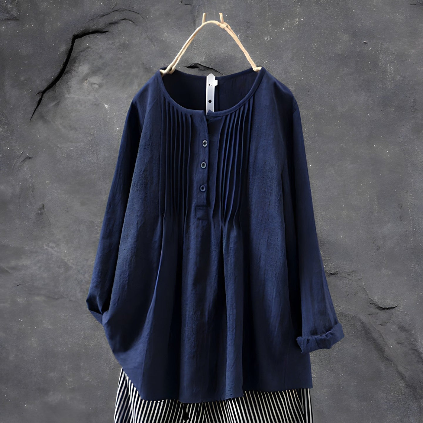 Langärmelige Bluse für Damen