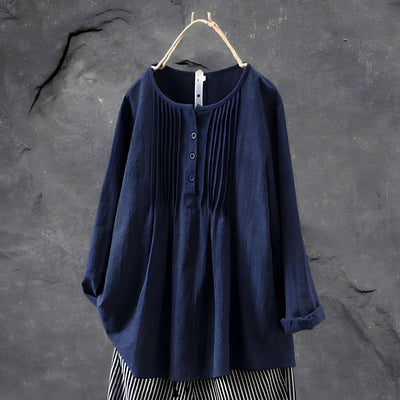 Langärmelige Bluse für Damen