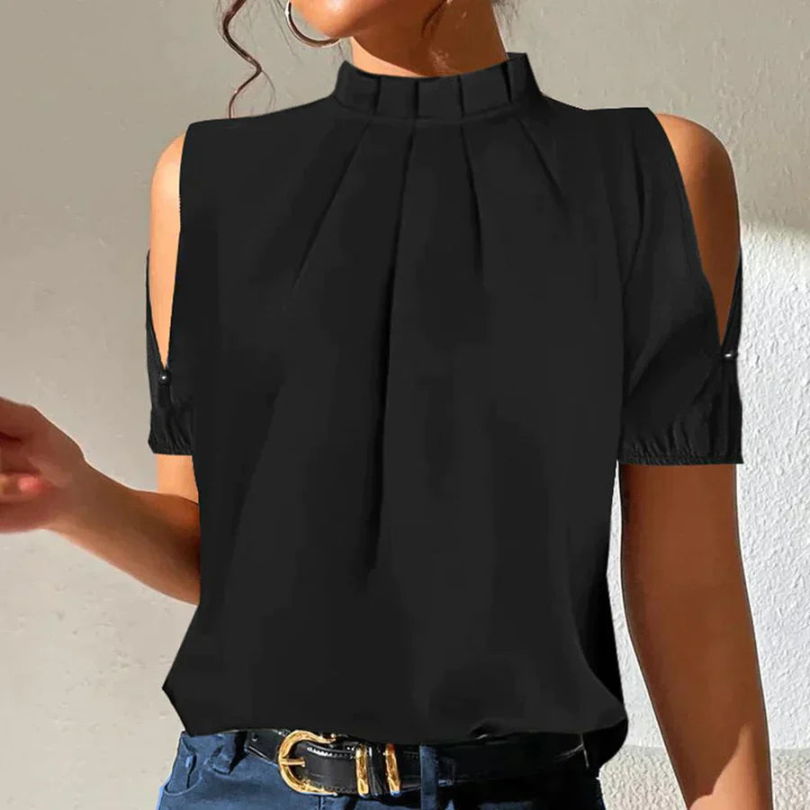 Bluse mit Schulterausschnitten für Damen