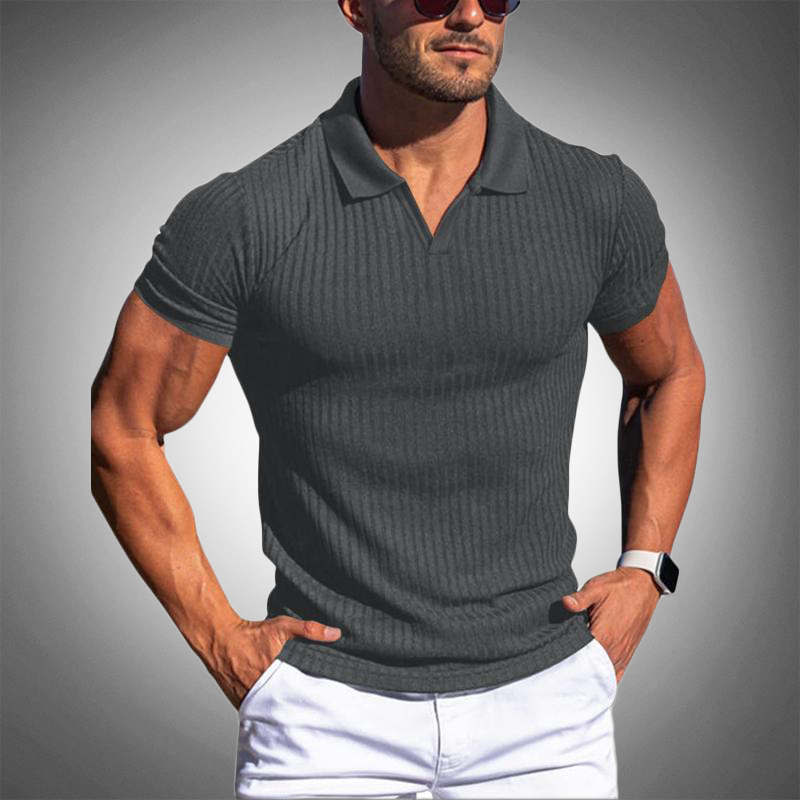 Kurzärmeliges Poloshirt für Herren