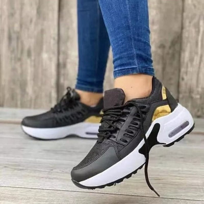 Sportliche Sneaker mit klobiger Sohle für Damen