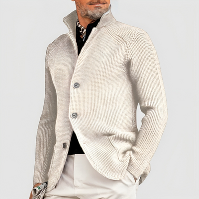 Strickjacke mit Knöpfen für Herren