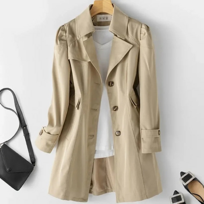 Trenchcoat mit Knöpfen für Damen