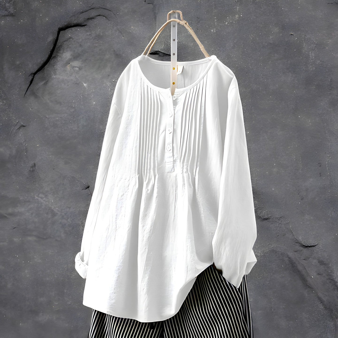 Langärmelige Bluse für Damen