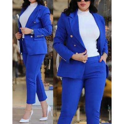 Blazer und Hosenset für Damen