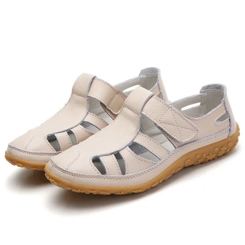 Damen Sandalen mit Ausschnitt-Design