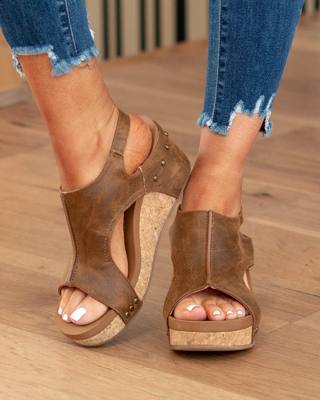 Keilsandalen für Damen