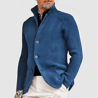Strickjacke mit Knöpfen für Herren