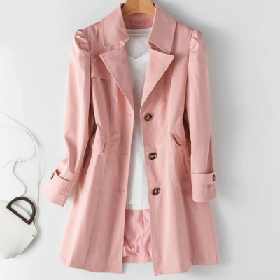 Trenchcoat mit Knöpfen für Damen