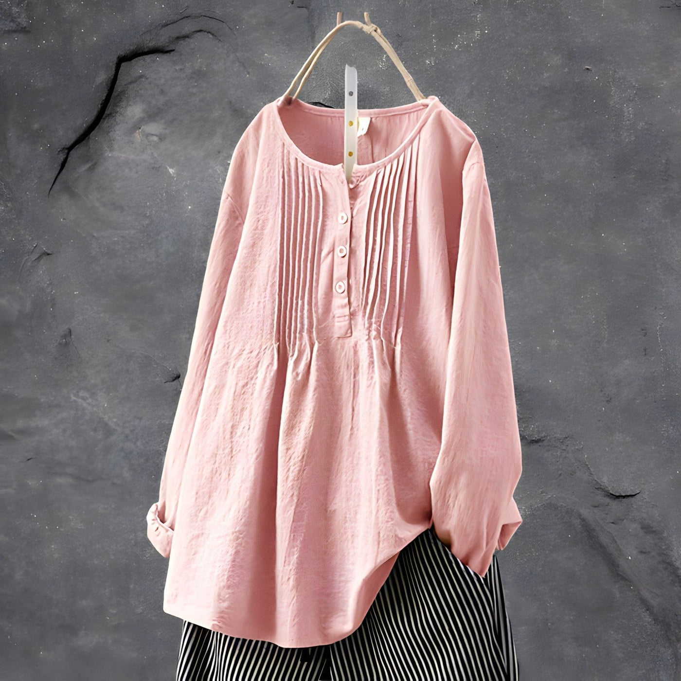 Langärmelige Bluse für Damen