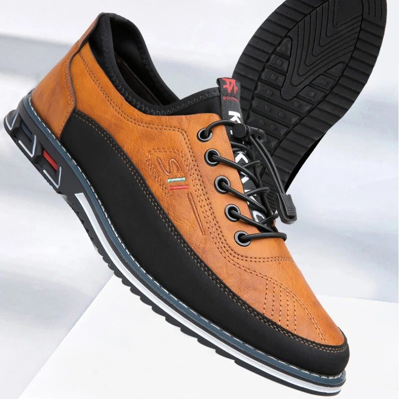 Leder Turnschuhe für Herren