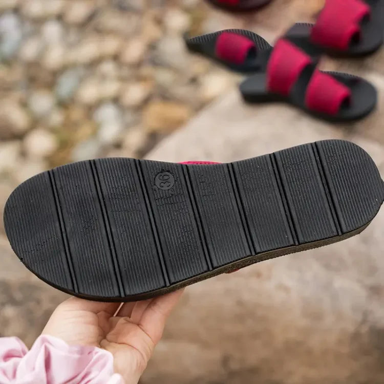 Mesh Slip-on Sandalen für Damen