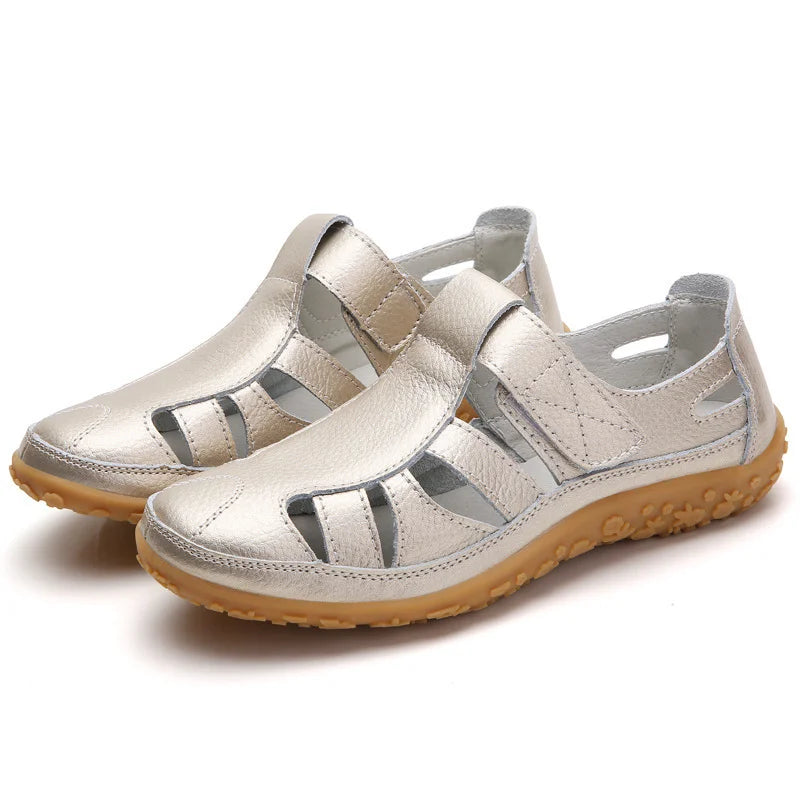 Damen Sandalen mit Ausschnitt-Design