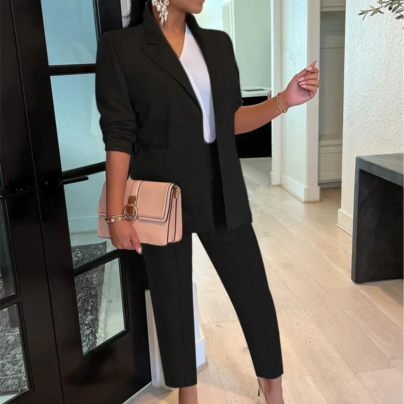 Blazer und Hosen Set für Damen