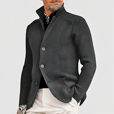 Strickjacke mit Knöpfen für Herren