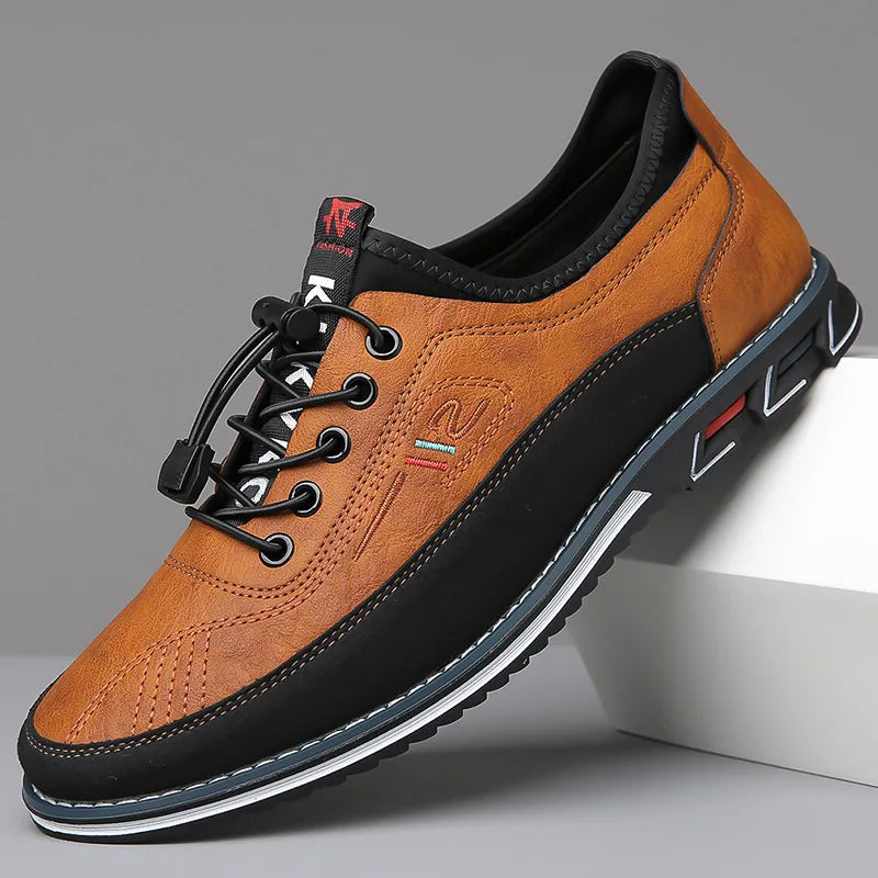 Leder Turnschuhe für Herren