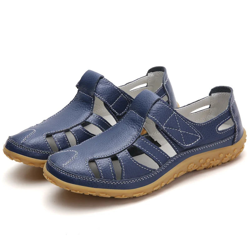 Damen Sandalen mit Ausschnitt-Design