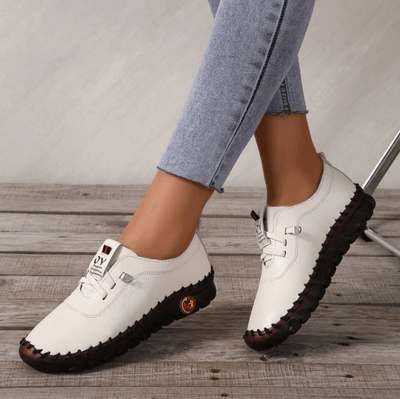 Damen Slip-on Schuhe mit Schnürung