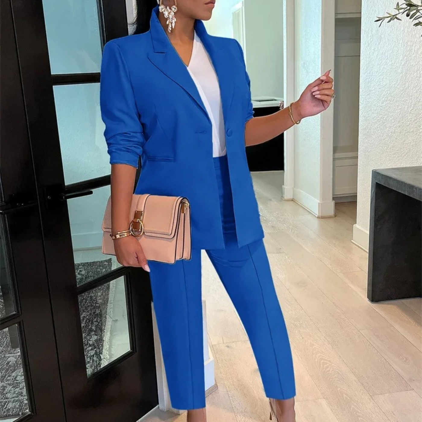 Blazer und Hosen Set für Damen