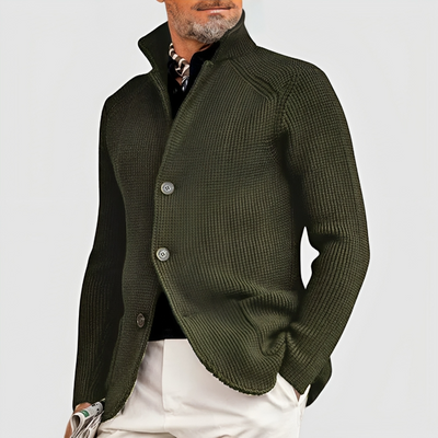 Strickjacke mit Knöpfen für Herren