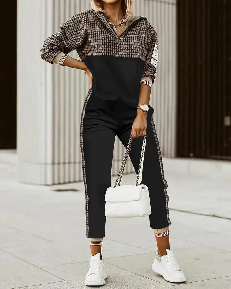 Pullover und Hosen Set für Damen