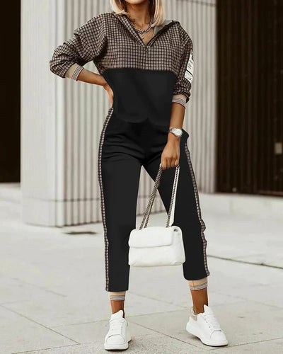 Pullover und Hosen Set für Damen
