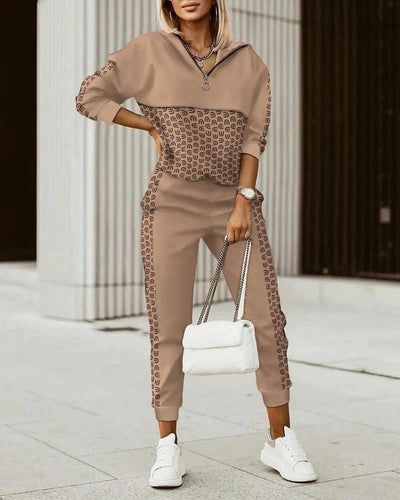 Pullover und Hosen Set für Damen