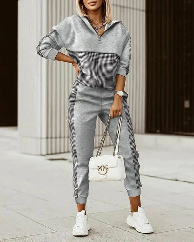 Pullover und Hosen Set für Damen