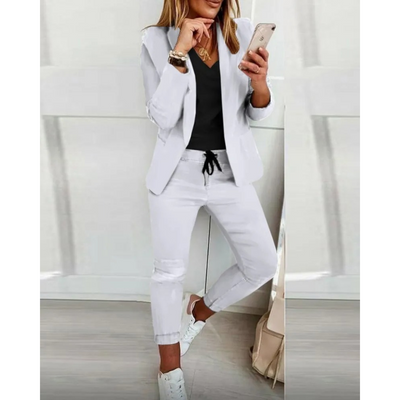 Blazer und Hosen Set für Damen
