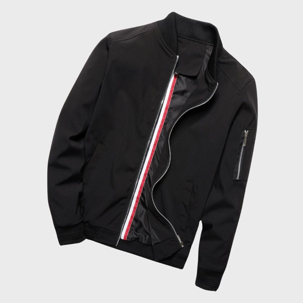 Bomberjacke mit Reissverschluss für Herren