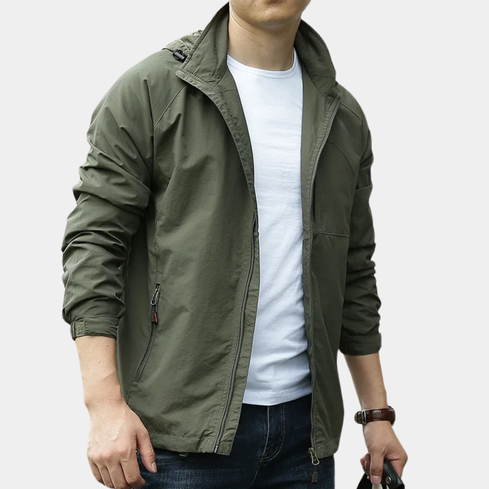Cargo-Jacke mit Reissverschluss für Herren
