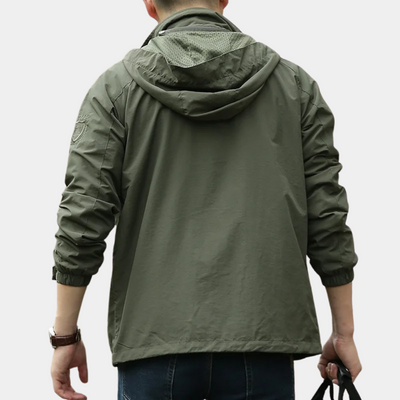 Cargo-Jacke mit Reissverschluss für Herren