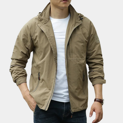 Cargo-Jacke mit Reissverschluss für Herren