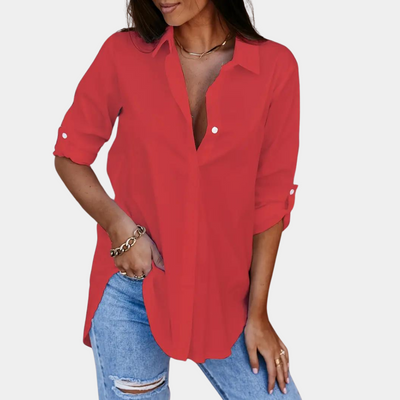 Bluse mit Langen Ärmeln für Damen