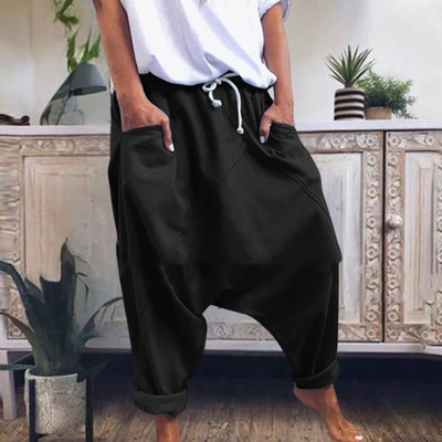 Kordelzughosen mit Taschen für Damen