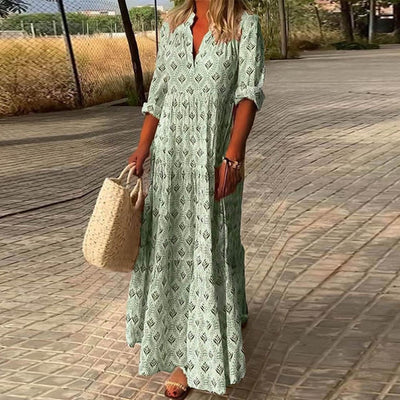 Boho Maxikleid für Damen