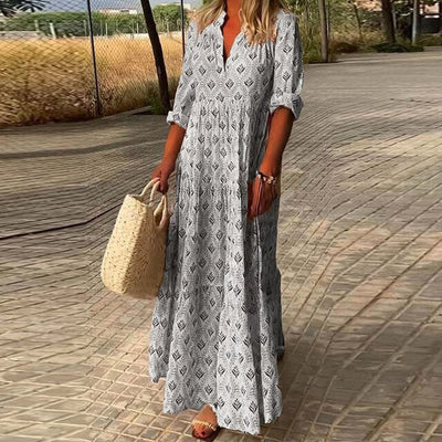 Boho Maxikleid für Damen